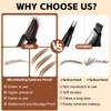 Boobeen Liquid Microblading Eyebrow Pencils, Waterproof Eyebrow Pen for Natural