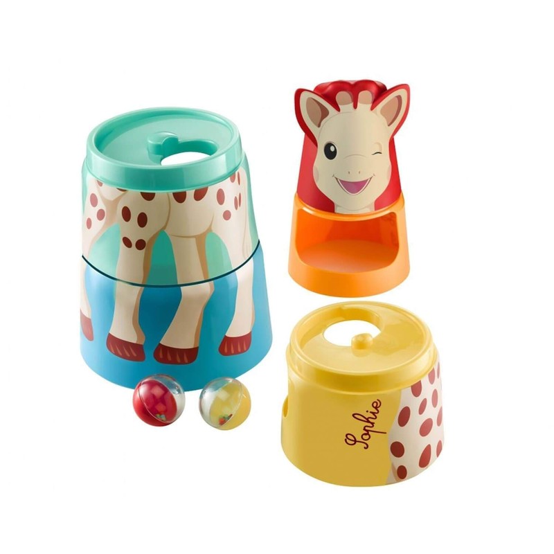 Sophie Giraffe Riesen-Turm - erstes Spielzeug