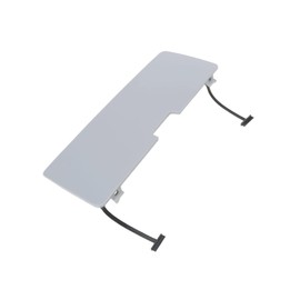 SG Store 1 x Front Bumper Tow Hook Cover Tow Hook Trailer Cover Replacement Part 1248800005 Compatible with Benz E Class W124 1984-1996 Grey