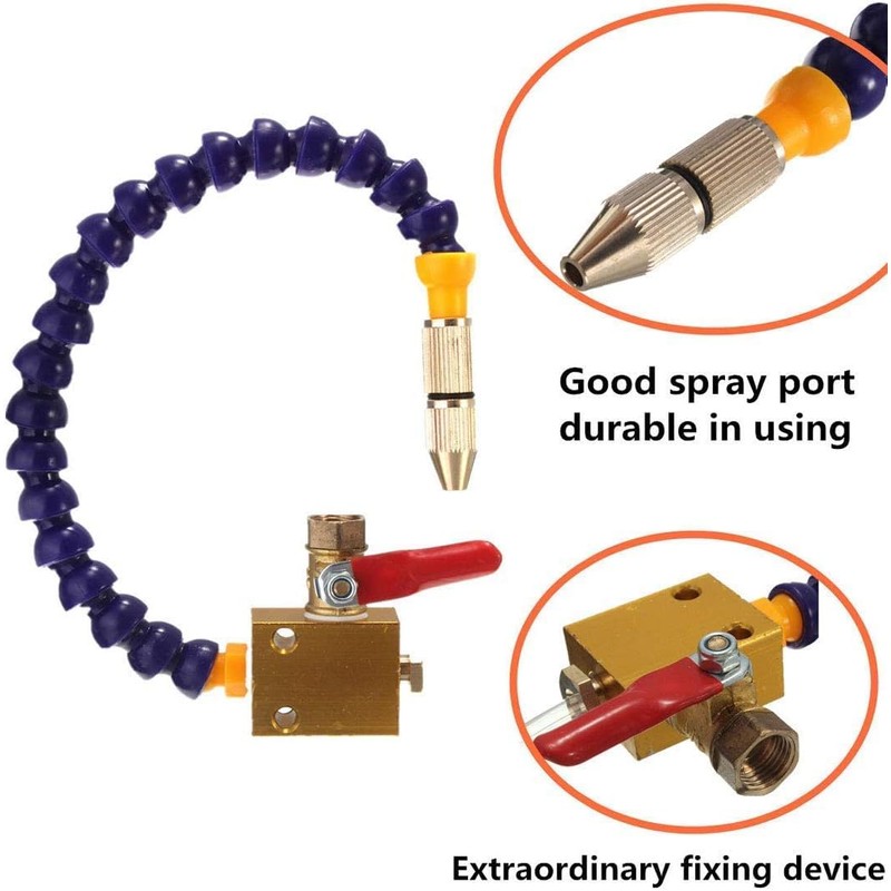 ChgImposs Mist Coolant Mist Lubrication System Unit, Metal Cutting Engraving