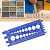 Nut Bolt and Thread Tester, Gauge for Inch and Metric