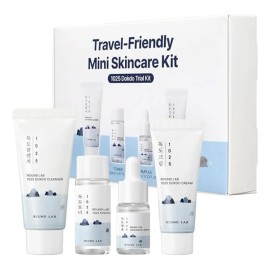 Round Lab Kit Viaje Skincare Limpiador Tónico Serum Crema