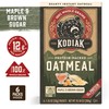 Kodiak Instant Oatmeal Packets, Maple Brown Sugar, High Protein,100% Whole
