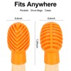 6 Pack Drumstick Dampeners for Silent Practice Drums Silicone Drumstick