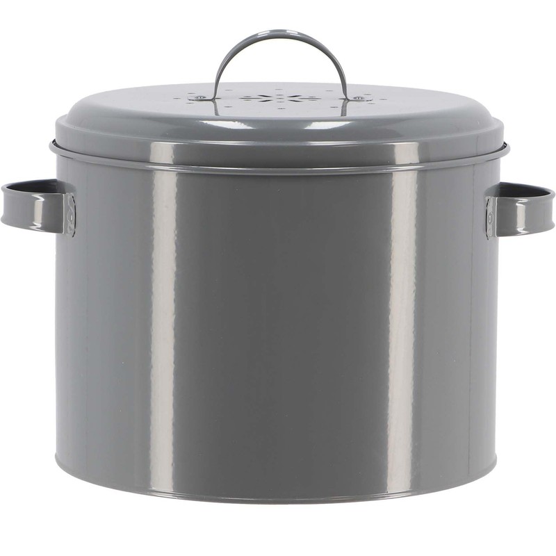 Esschert Design Carbon Steel Composter with Activated Carbon Filter in