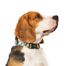 ALLFYL Dog Collar for Large Dogs Floral Dog Collars with Quick Release Safety Buckle Soft Comfortable Cute Pet Collar for Girl Dog Boy Dog