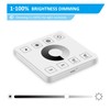 RGBZONE LED Light Strip Dimmer, RF Wireless Remote Control, Dimmable