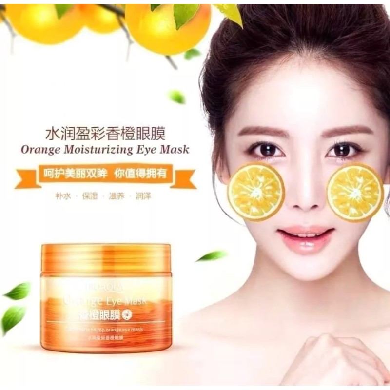 Bioaqua Mascarilla Con Extracto De Naranja Para Ojeras, Bioaqua