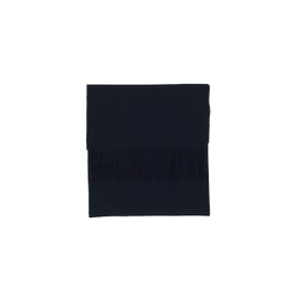 Plain 100% Cashmere Pashmina Shawl with Fringes for men and women (30 cm x 164 cm) - Einheitsgröße black