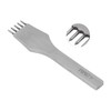 Leather Pricking Iron Round Cutting Mirror Polished High Speed Steel