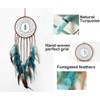 Dream Catcher Handmade Turquoise Dreamcatcher with Feathers Wall Hanging Decorations