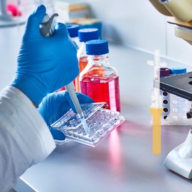 VILLCASE 2 ML Glass Tissue, Cell with Pestle Glass Cell Tissue Homogenizer Glass Tube for Labs Science Class