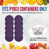Replacement Lid for Pyrex 5" Storage Plastic Cover 2 Cup