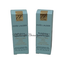 Estée Lauder Lot of 2 -Estee Lauder Revitalizing Supreme Light Global Anti-Aging Creme .17Oz