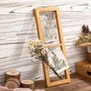 Chunful Pack Chicken Wire Wooden Frame Unfinished Wood Window Frame