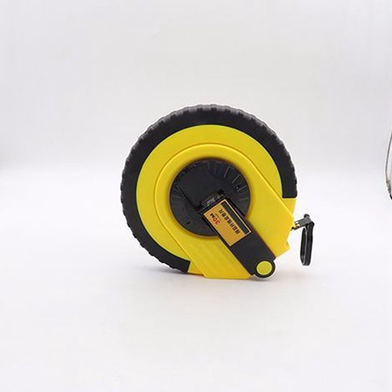Circular Tape Measure Round Disc Steel Ruler Plastic Shell Accurate