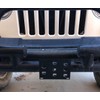 iJDMTOY No Drill Required 3-Inch Bumper Guard Tube Mount License