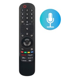 VINABTY Replacement Voice Remote Control Fit For LG OLED Evo 4K UHD Smart TV OLED48B46LA OLED55B46LA OLED65B46LA OLED77B46LA OLED83B56LA 65UT80006LA OLED42C44LA OLED48C45LA, With User manual