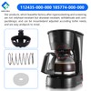 KOLEOLL Coffee Maker Brew Basket Stop Valve Kit Replacement Part
