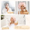Yanibest Gorro Ducha Reutilizable Impermeable Mujer Antideslizante Lindo Pelo Punto