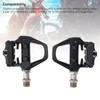 Clipless Pedals 9/16 Inch Molybdenum Steel Axle Bearing Adjustable Tension
