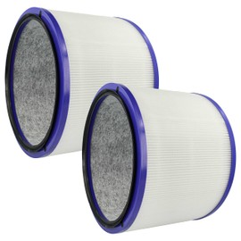 vhbw 2 x HEPA Filter Compatible with Dyson Pure Cool Link DP01, DP03, HP00, HP01, HP02, HP03 Air Purifier - Replacement Filter