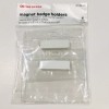 Office Depot Brand 4-Pack Clear Magnet Badge Holders 3 1/2"