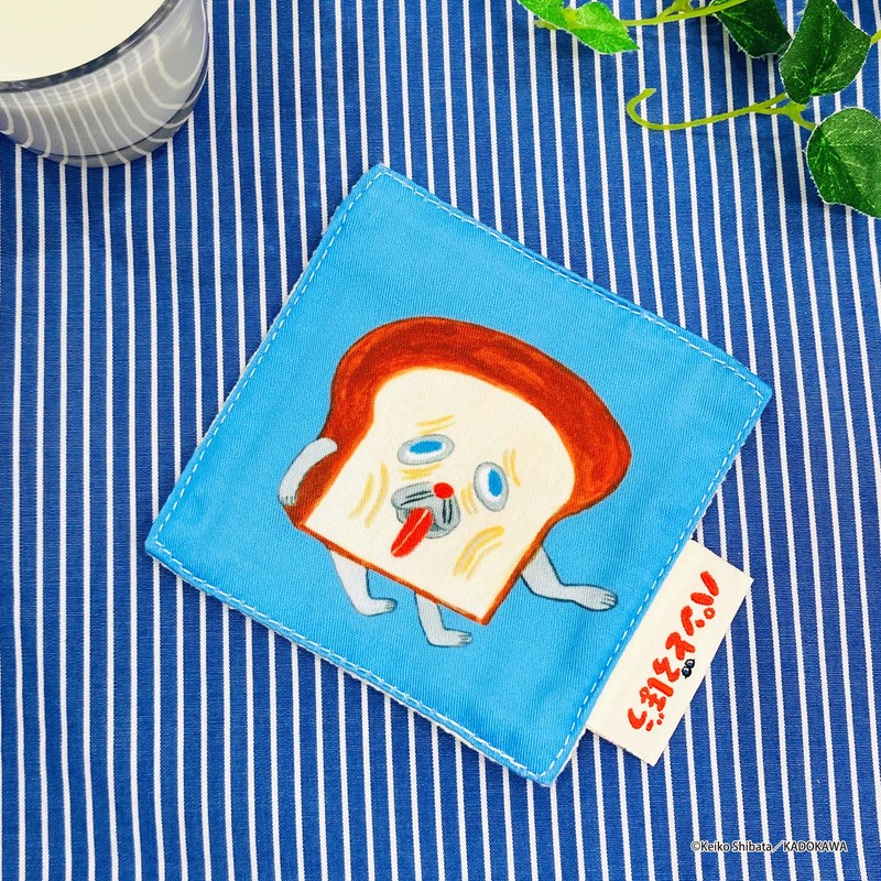 MORIPiLO 4621510 Bread Lobby Coaster Cloth 3.5 x 3.5 inches