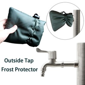 Outside Tap Cover Faucet Cover Socks Freeze Protection Socks for Winter Outside Antifreeze Tap Cover(1pcs)