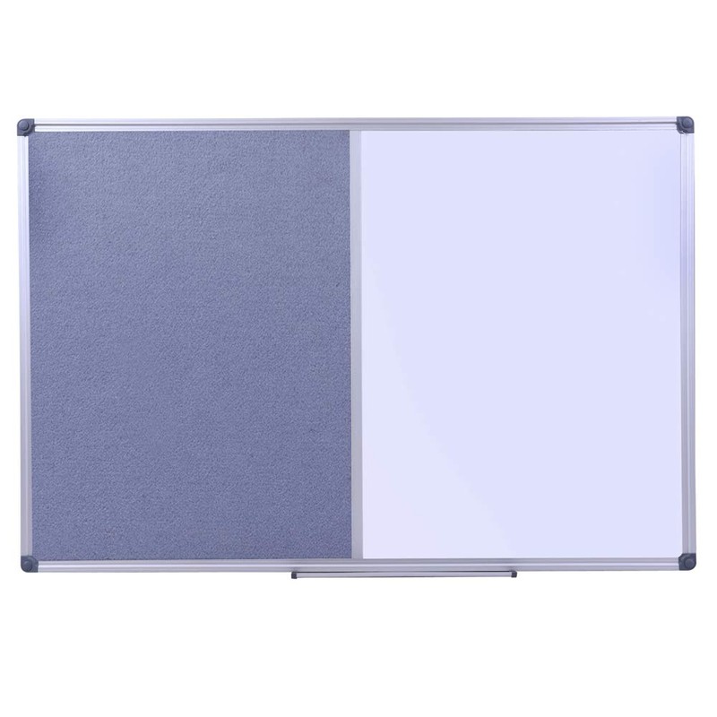 DexBoard 36 x24 inch Cork & Dry Erase Combo Board