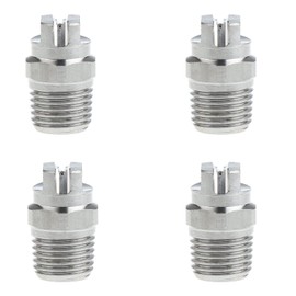 heyous Fan Nozzle 1/4 1.8mm Hole 45 Degree High Pressure Industrial Cleaning Nozzle Car Wash Washer Washer Nozzle Washer Accessories for Cleaning Watering Lubricating Cooling Humidifying