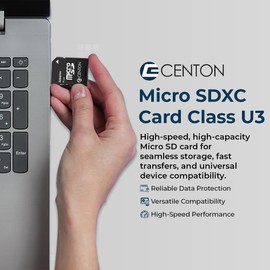 Centon MP MicroSDHC, UHS-I, Class U3, 32GB