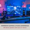i-Star PC Speakers, PC Speakers Gaming, Compact 6W Wired Computer