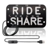YSY Juren LED Car Window Accessory Sign RIDESHARE for Ride
