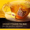 Lipton Black Tea Lemon, Pyramid Tea Bags, Flavored Teabags for