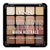 NYX PROFESSIONAL MAKEUP, Paleta de Sombras Definitivas, Neutros Cálidos