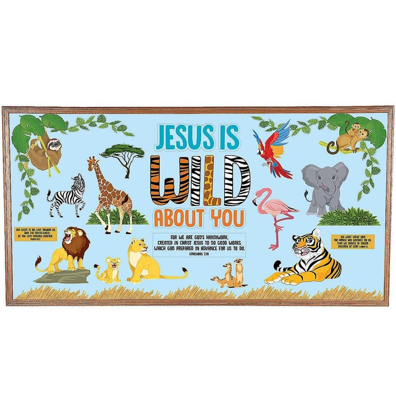 Fun Express Wild About Jesus Bb Set - Educational and