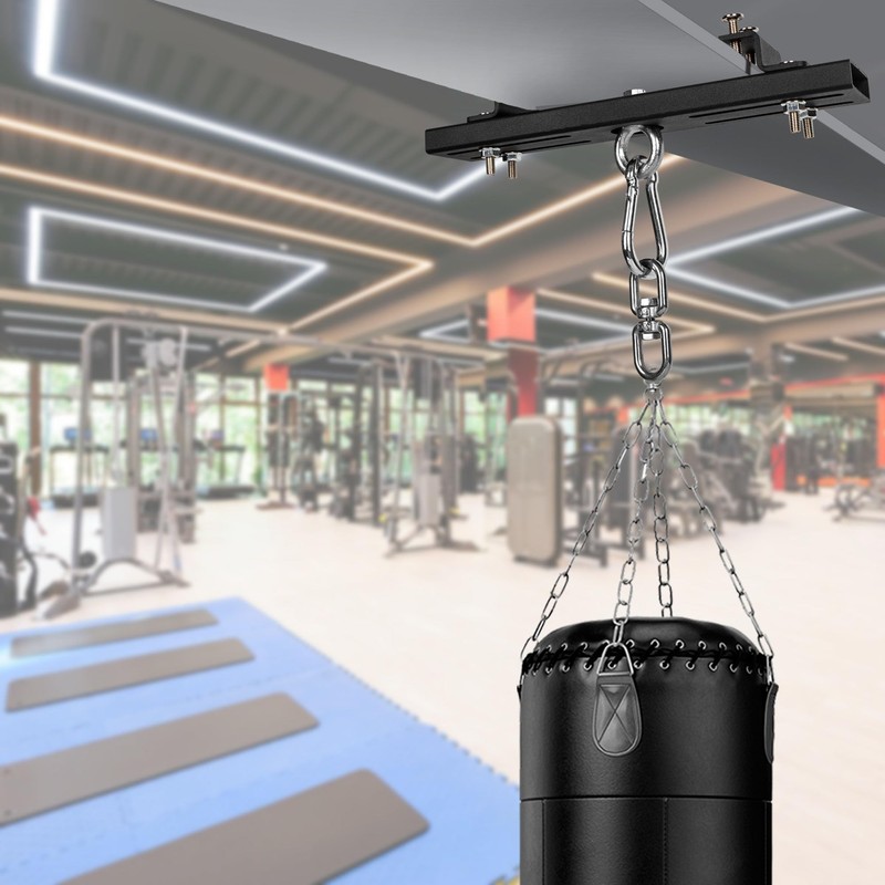 KSWLOR Heavy Duty Beam Clamp Hanger Mount, Punching Bag Hanger,