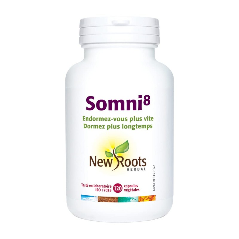 New Roots Herbal - Sleep8-120 capsules - Fall Asleep Faster