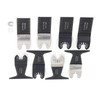 10Pcs Oscillating Saw Blades Universal Quick Release Tool Accessories Kit
