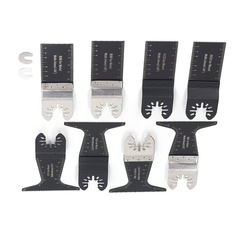10Pcs Oscillating Saw Blades Universal Quick Release Tool Accessories Kit
