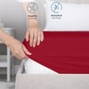 Komfortec Single Fitted Sheet 100% Cotton, 11 inch (30 cm)