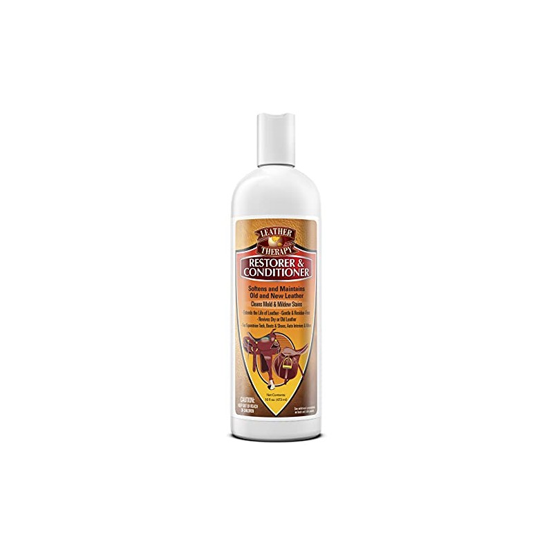 Leather Therapy Premium Restorer & Conditioner, 16oz