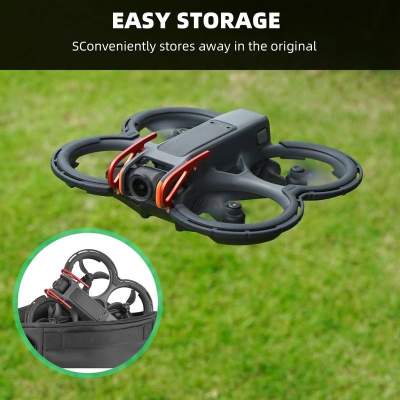 BRDRC Avata 2 Bumper Guards Accessories, Propeller Guard Protector Gimbal