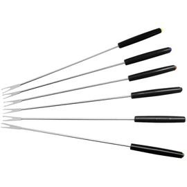 Fackelmann 6 Fondue Forks Rust-Proof 25 cm