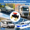 2Pcs Car Battery Cut Off Switch, Car Battery Power Cut