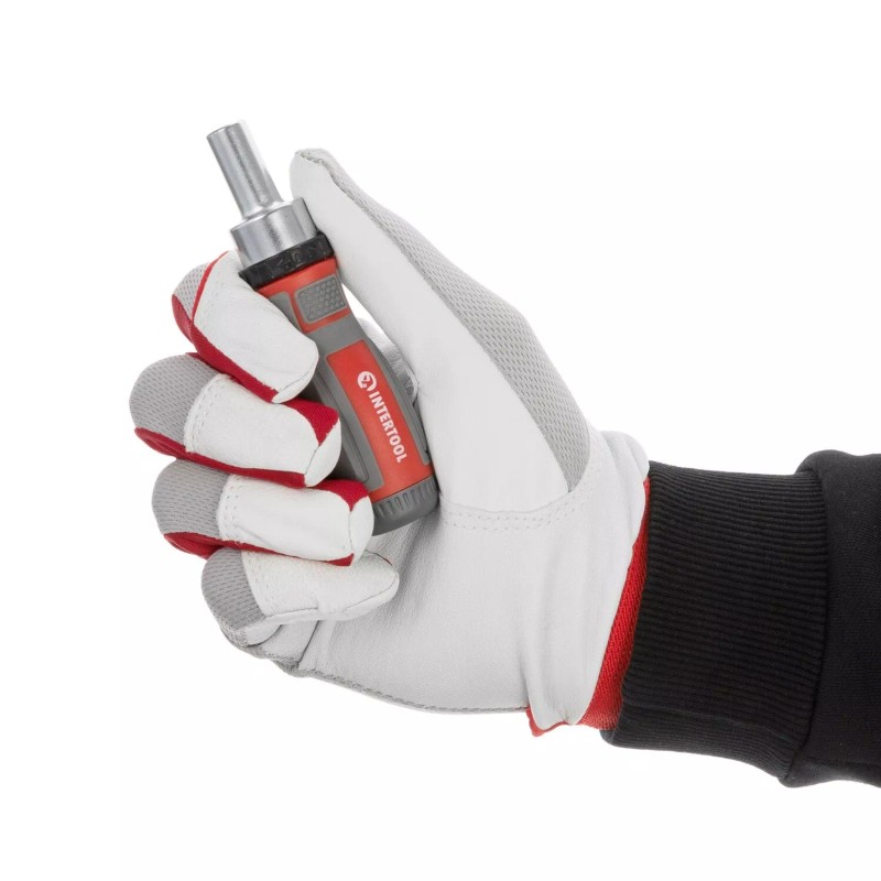 INTERTOOL 53-Piece Mini Ratchet Screwdriver and Bit Set VT08-3353