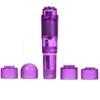 Finever Mini Massager Handheld with 4 Heads Pocket Pen for