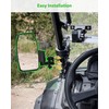 SLORIMOD Side Mirrors for Honda Pioneer 700-2 700-4 2014-2026, 2PCS