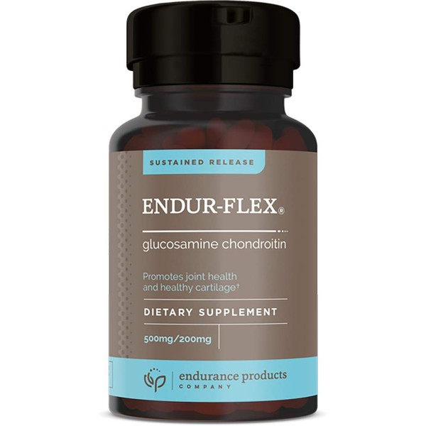 Endur-Flex, 500mg Glucosamine & Chondroitin 200mg Sustained Release, 200 Tablets, Endurance Products Company